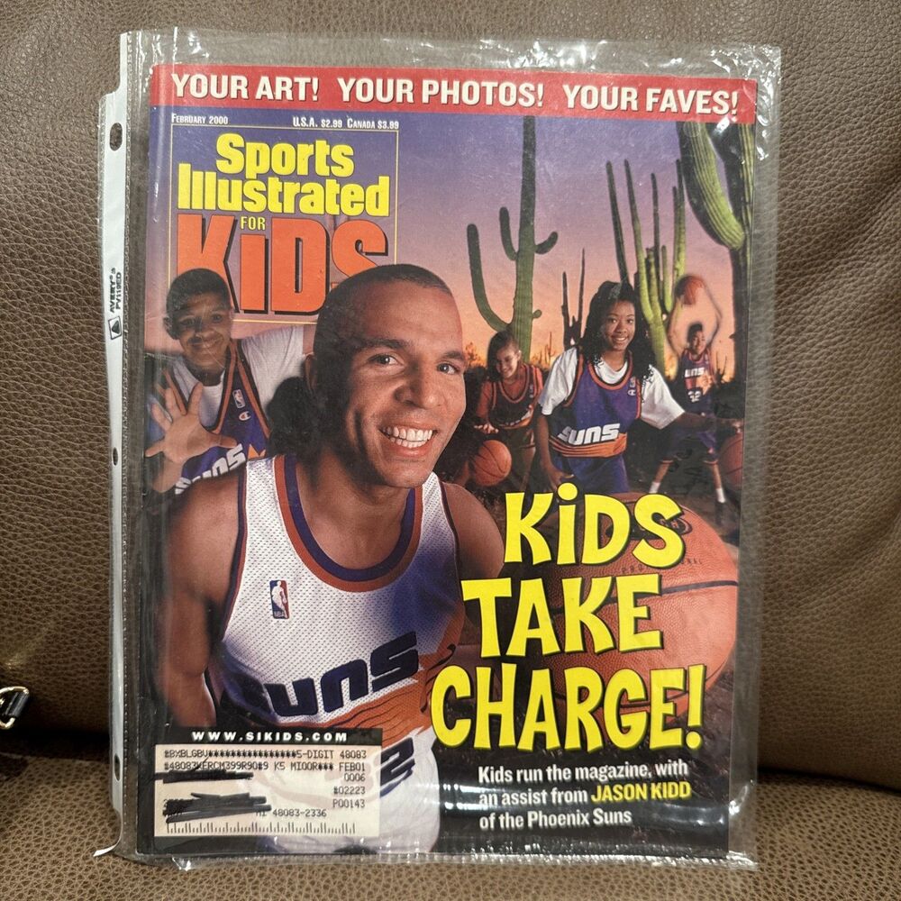 Sports Illustrated for Kids FEB 2000 SERENA & VENUS WILLIAMS TONY HAWK CARDS